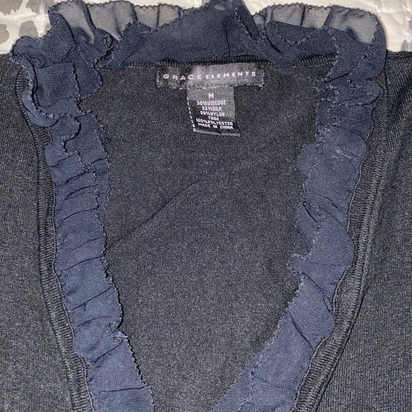 GRACE ELEMENTS, Cardigan - Picture 6 of 8